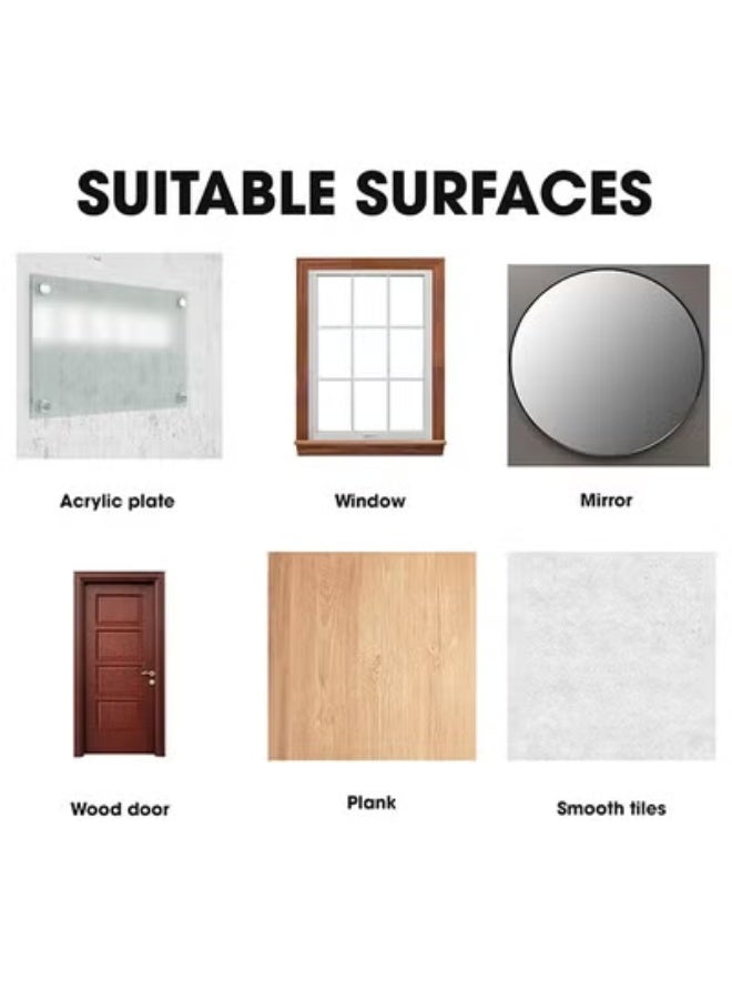 fantasize 20 قطعة خطافات لاصقة مزدوجة الجوانب قوية، مقاومة للماء والزيت، خطافات قابلة لإعادة الاستخدام، خطافات حائط للتعليق، شماعات حائط بدون مسامير، 2 في 1 ملصق بدون براغي للمطبخ والحمام والمكتب، مقاومة للماء ومقاومة للصدأ، بدون ثقب - Image 4